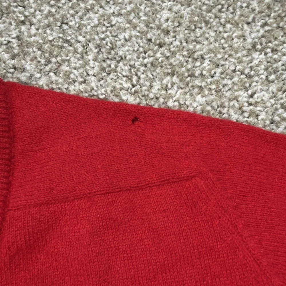 Vintage The Old Course St Andrews V Neck Sweater 90s Clan Royal Size Large - Picture 4 of 7